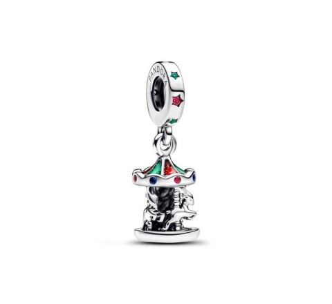 CHARMS PANDORA 793586C01 COLGANTE CARRUSEL GIRATORIO