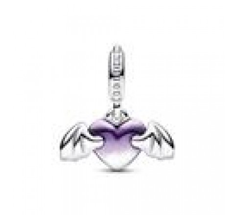 CHARM PANDORA PLATA CORAZON DE VAMPIRO LILA 792290C01
