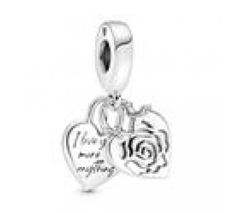 CHARMS PANDORA PLATA CANDADO Y CORAZON 790086C00