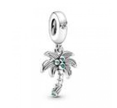 CHARMS PANDORA PLATA PALMERA PIEDRAS VERDES 799438C01