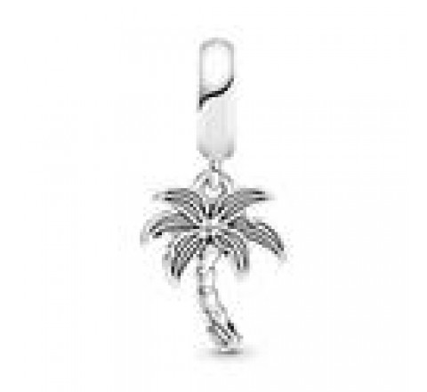CHARMS PANDORA PLATA PALMERA PIEDRAS VERDES 799438C01