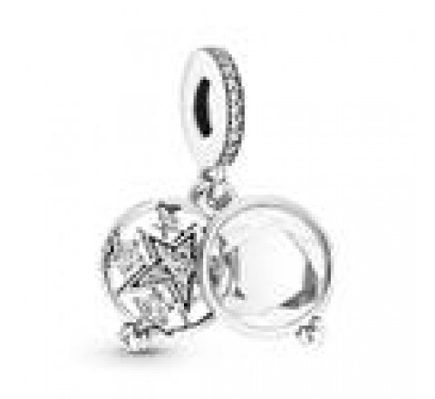 CHARMS PANDORA PLATA DOBLE ESTRELLA MAGNIFICADA 799640C01