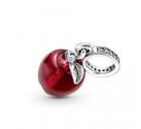 CHARMS PANDORA PLATA MANZANA PIEDRA ROJA 799534C01