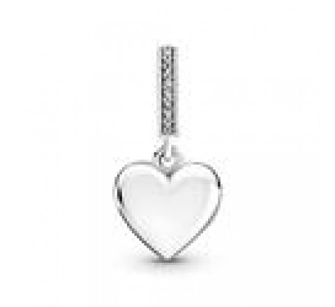 CHARMS PANDORA PLATA CORAZON CON CIRCONITA 799537C01