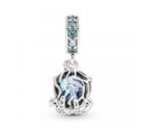 CHARM PANDORA PLATA COLGANTE PULPO CRISTAL MURANO 791694C01