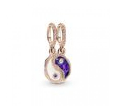 CHARMS PANDORA PLATA ROSADA YIN Y YANG ESMALTE 780098C01