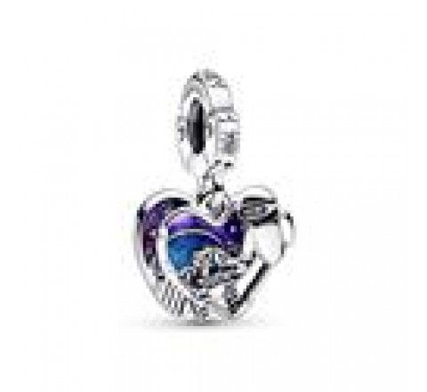 CHARM PANDORA PLATA WALL-E Y EVA DE DISNEY 792518C01