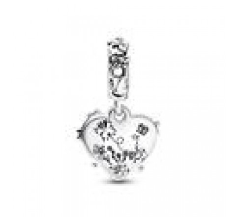 CHARM PANDORA PLATA WINNIE THE POOH PIGLET DISNEY 792214C01