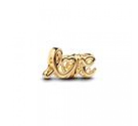 CHARM PANDORA LOVE ESCRTO A MANO 763055C00