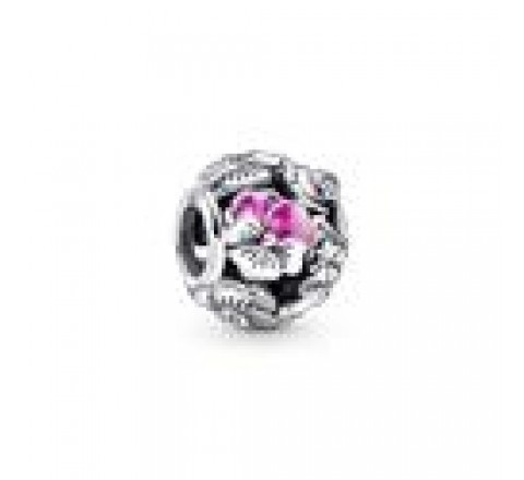 CHARMS PANDORA PLATA AMISTAD FLORES PENSAMIENTO 790759C01