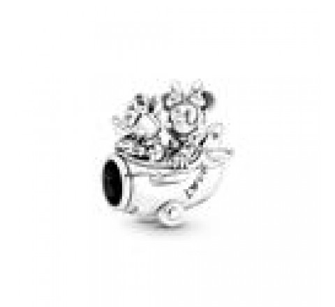 CHARMS PANDORA PLATA AVION MICKEY Y MINNIE 790108C00