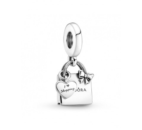 CHARMS PANDORA PLATA BOLSA COMPRAS 799536C00