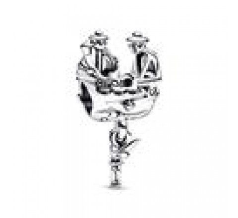 CHARM PANDORA PLATA BARCO PIRATA GARFIO DE DISNEY 792521C00