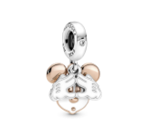 CHARMS PANDORA PLATA BICOLOR MICKEY ESMALTE 780112C01