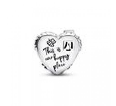 CHARM PANDORA PLATA CORAZON DULCE HOGAR 792249C00