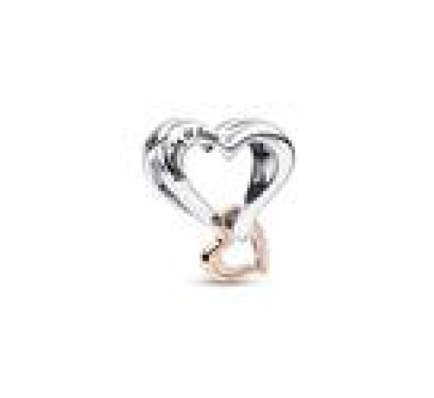 CHARM PANDORA PLATA SILUETA CORAZON FAMILY 782642C00