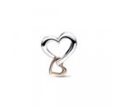 CHARM PANDORA PLATA SILUETA CORAZON FAMILY 782642C00