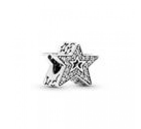 CHARMS PANDORA PLATA ESTRELLA ASIMETRICA CIRCONITA 790016C01