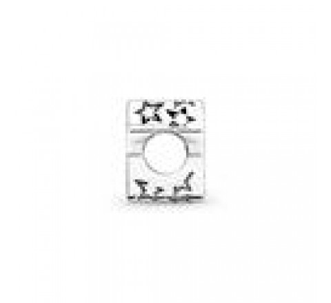 CHARMS PANDORA PLATA ESTRELLA ASIMETRICA CIRCONITA 790016C01