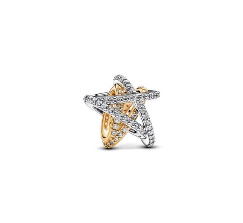 CHARMS PANDORA 763590C01 ESTRELLA CRUZADA BRILLANTE
