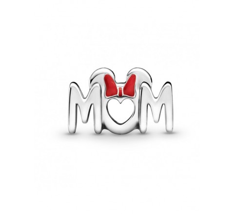 CHARMS PLATA PANDORA MAMA MINNIE ESMALTE ROJO 799363C01