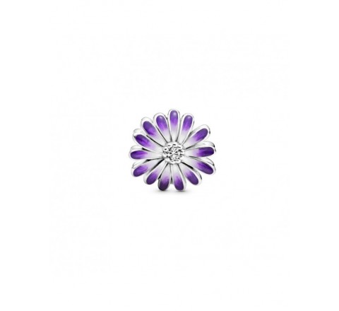 CHARMS PANDORA 798775C02 PLATA MARGARITA ESMALTADA LILA