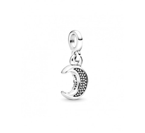 CHARMS PANDORA ME PLATA LUNA CIRCONITAS AZULES 798375NBT