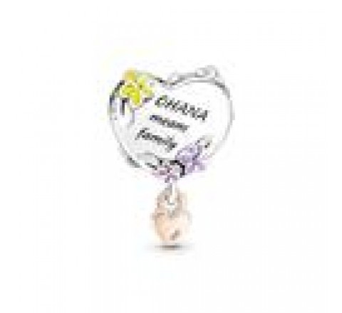 CHARM PANDORA PLATA OHANA LILO Y STITCH DISNEY 781682C01