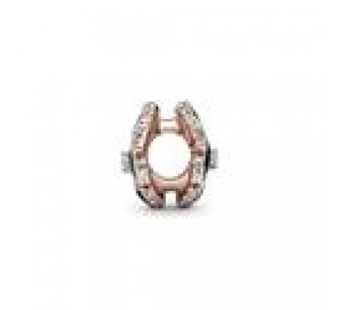 CHARM PANDORA PLATA ROSADA FLOR PENSAMIENTO LILA 780777C01