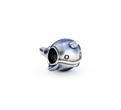 CHARMS PANDORA PLATA BALLENA AZUL 798965C01