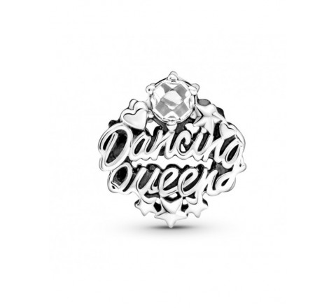 CHARMS PANDORA PLATA DANCING QUEN CIRCONITA 799524C01