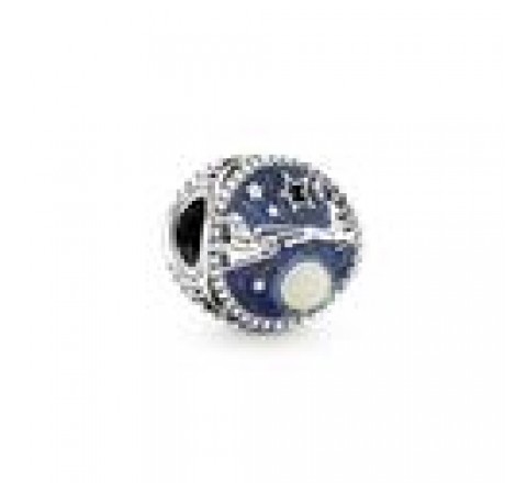 CHARMS PANDORA PLATA SANTA Y RENO ESMALTE AZUL 790033C01