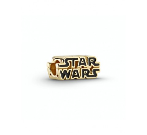 CHARMS PANDORA STAR WARS PLATA DORADA LOGO 769247C01