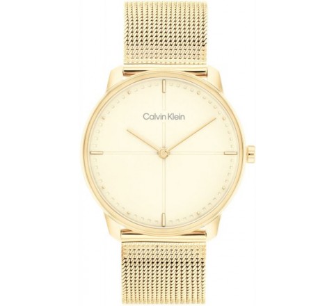 RELOJ CALVIN KLEIN CAJA 35MM ACERO DORADO ESTERILLA 25200159