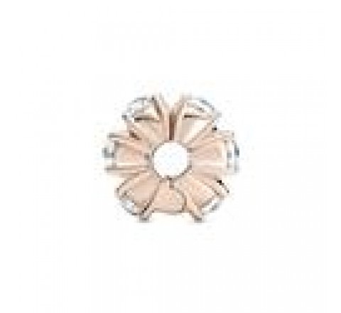 CLIP PANDORA PLATA ROSADA CIRCONITAS 780046C01