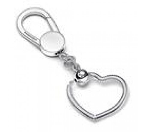 LLAVERO PANDORA PLATA PARA CHARMS CORAZON PEQUEÑO 392238C00