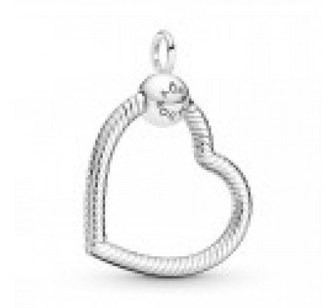 COLGANTE PANDORA PLATA CORAZON PARA CHARMS 399384C00