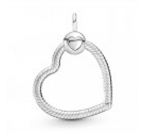 COLGANTE PANDORA PLATA CORAZON PARA CHARMS 399384C00