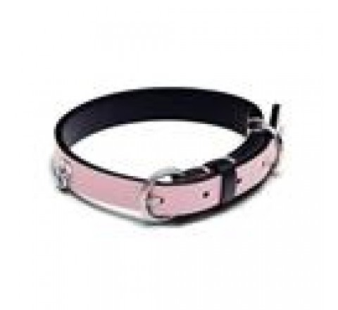 COLLAR PANDORA MASCOTA TEJIDO VEGETAL ROSA 28CM 312262C02-S