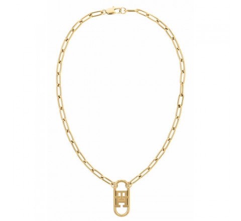 COLLAR TOMMY HILFIGER ACERO DORADO ESLABONES 2780723