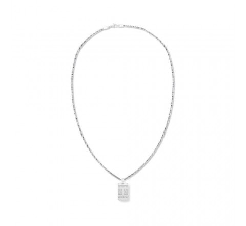 COLLAR TOMMY HILFIGER ACERO COLGANTE CON LOGO MARCA 2790316