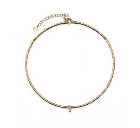 COLLAR VICEROY ACERO DORADO TUBOGAS 14230C01012