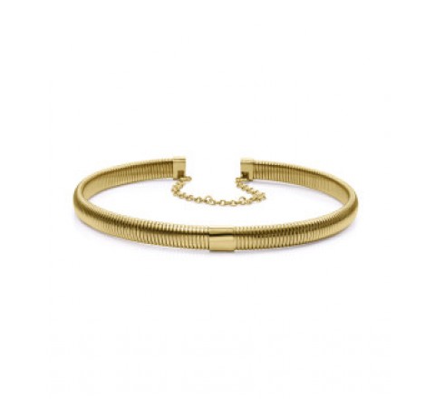 COLLAR VICEROY ACERO DORADO TUBOGAS 75393C01012