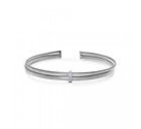 COLLAR VICEROY ACERO TUBOGAS CIRCONITAS 75392C01000