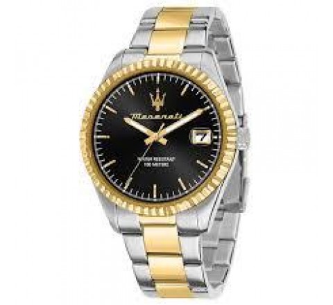 RELOJ MASERATI CABALLERO ACERO Y CHAPADO R8853100042