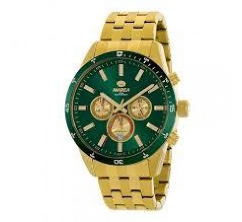 RELOJ MAREA CABALLERO STEEL CRONO ACERO DORADO B36198/4