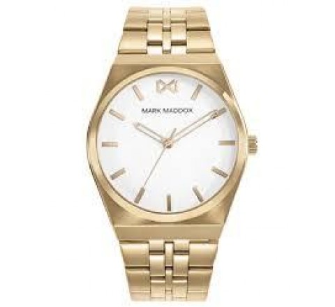 RELOJ MARK MADDO ACERO IP DORADO HM0152-07
