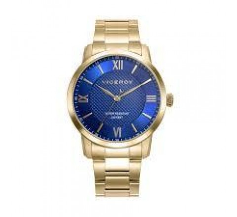 RELOJ VICEROY IP DORADO ESF AZUL 41145-33