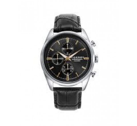 RELOJ VICEROY CRONO ACERO CORREA PIEL 401379-17