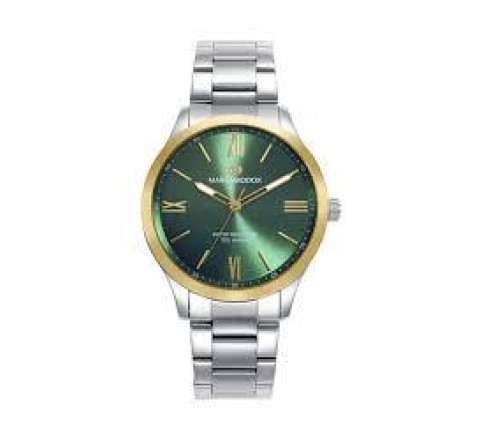 RELOJ VICEOY ACERO IP DORADO ESF VERDE HM1018-63